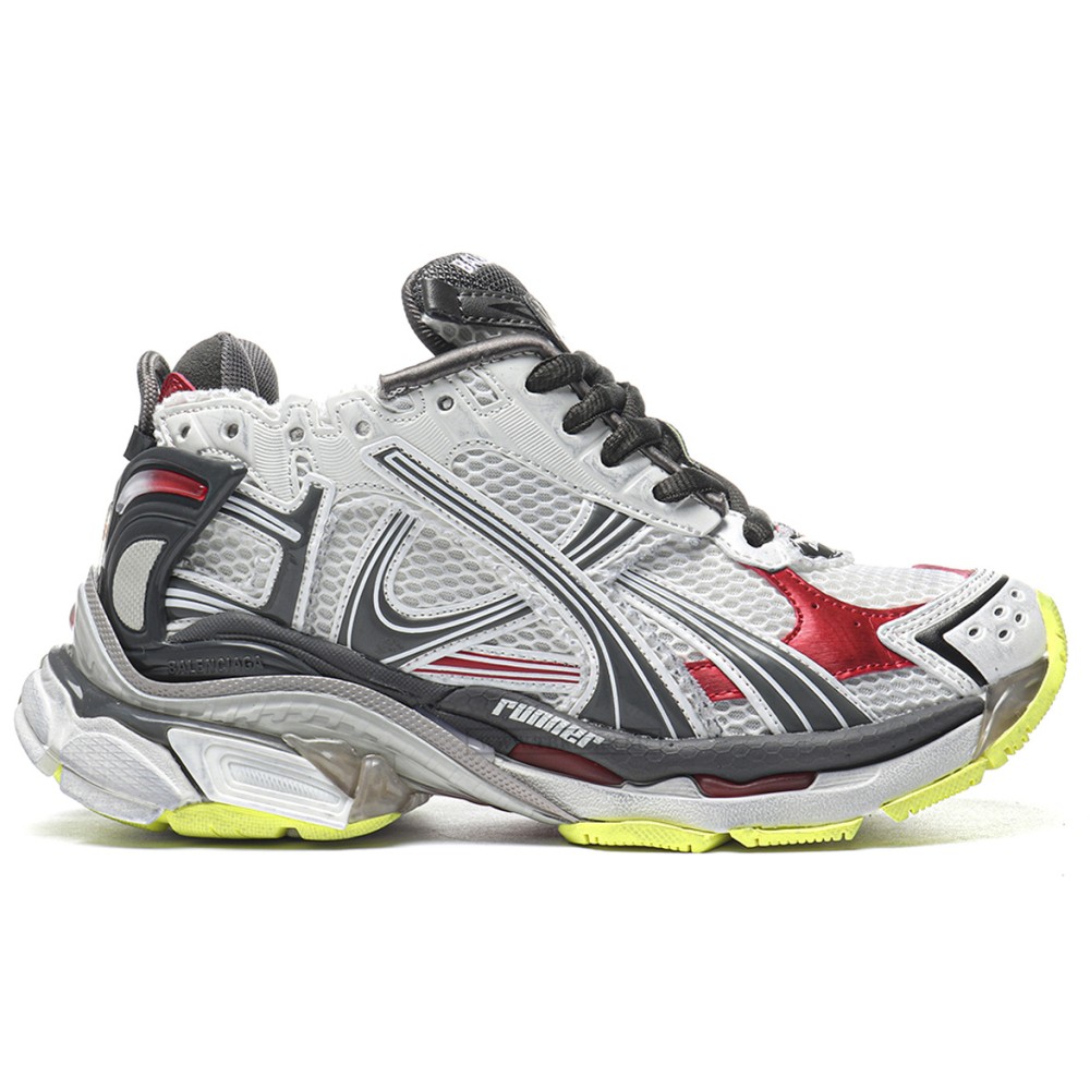 TBkicks Ba1enci*ga Runner Red Grey Yellow