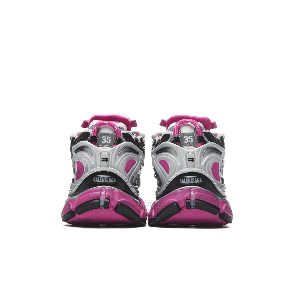 TBkicks Ba1enci*ga Runner Black Silver Pink