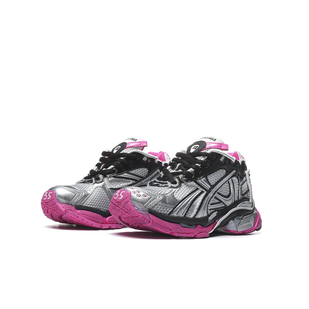 TBkicks Ba1enci*ga Runner Black Silver Pink