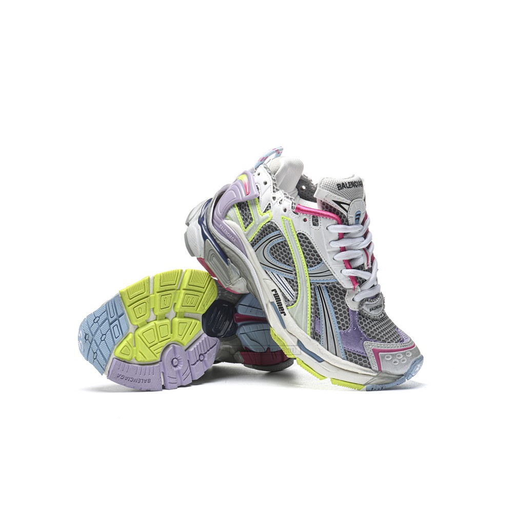 TBkicks Ba1enci*ga Runner Yellow Blue Purple Pink