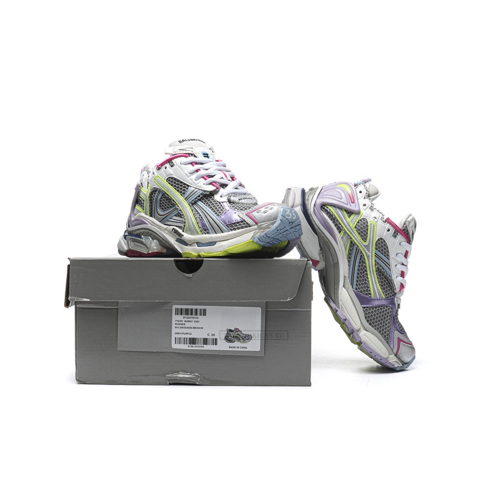 TBkicks Ba1enci*ga Runner Yellow Blue Purple Pink