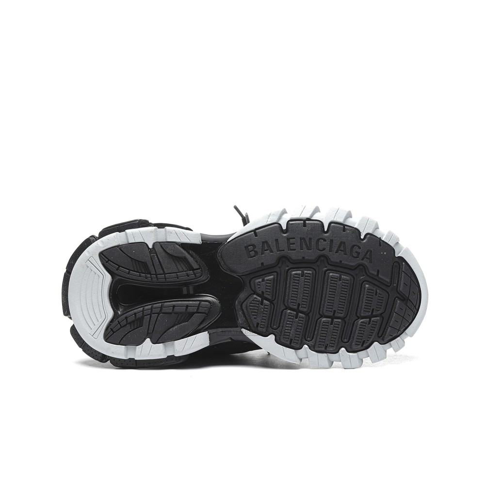 TBkicks Ba1enci*ga Track Black Silver