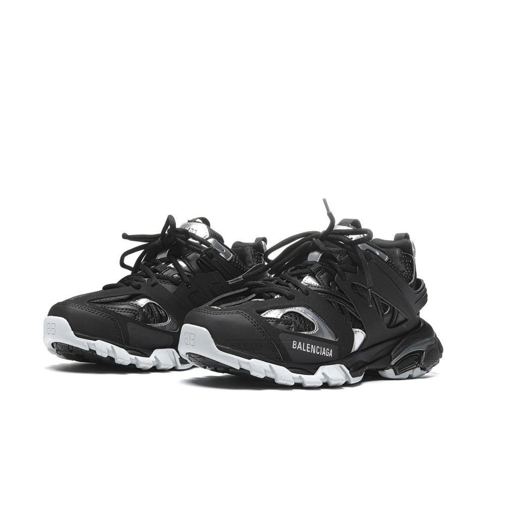 TBkicks Ba1enci*ga Track Black Silver
