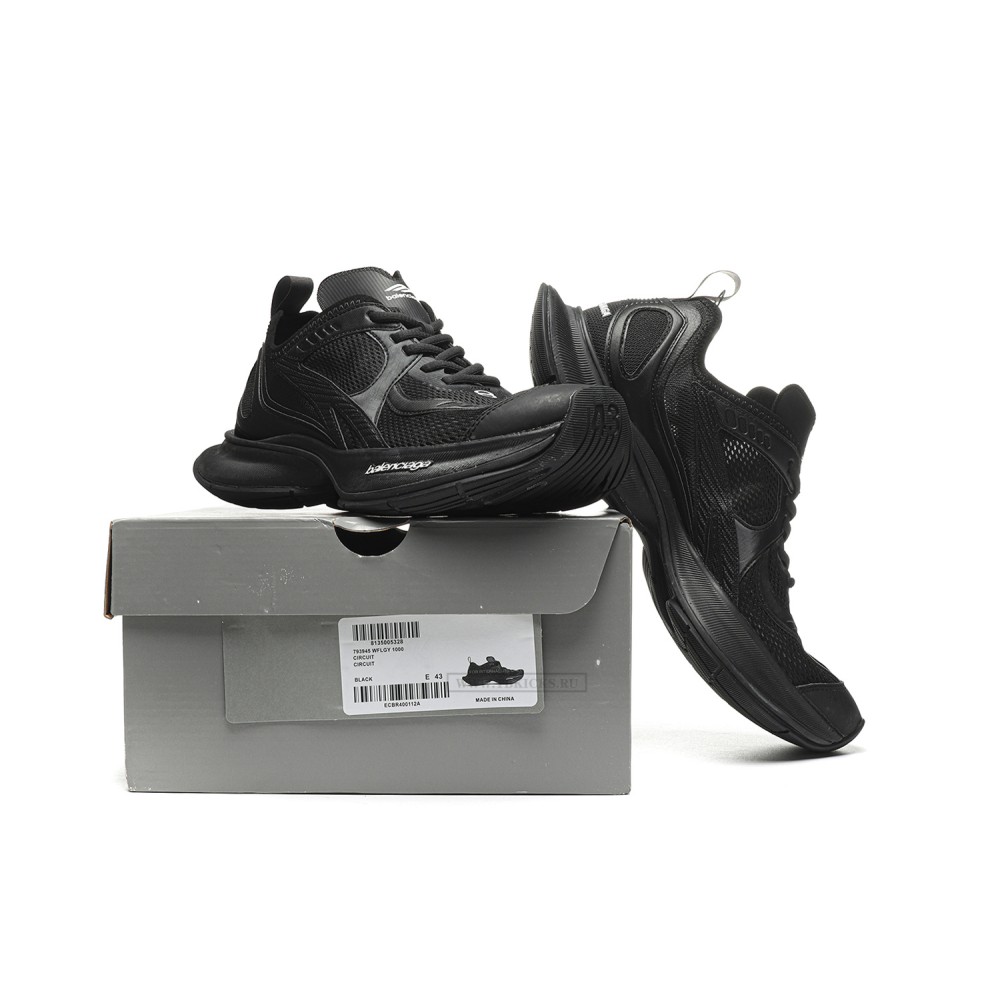 TBkicks Ba1enci*ga Circuit Sneaker Black