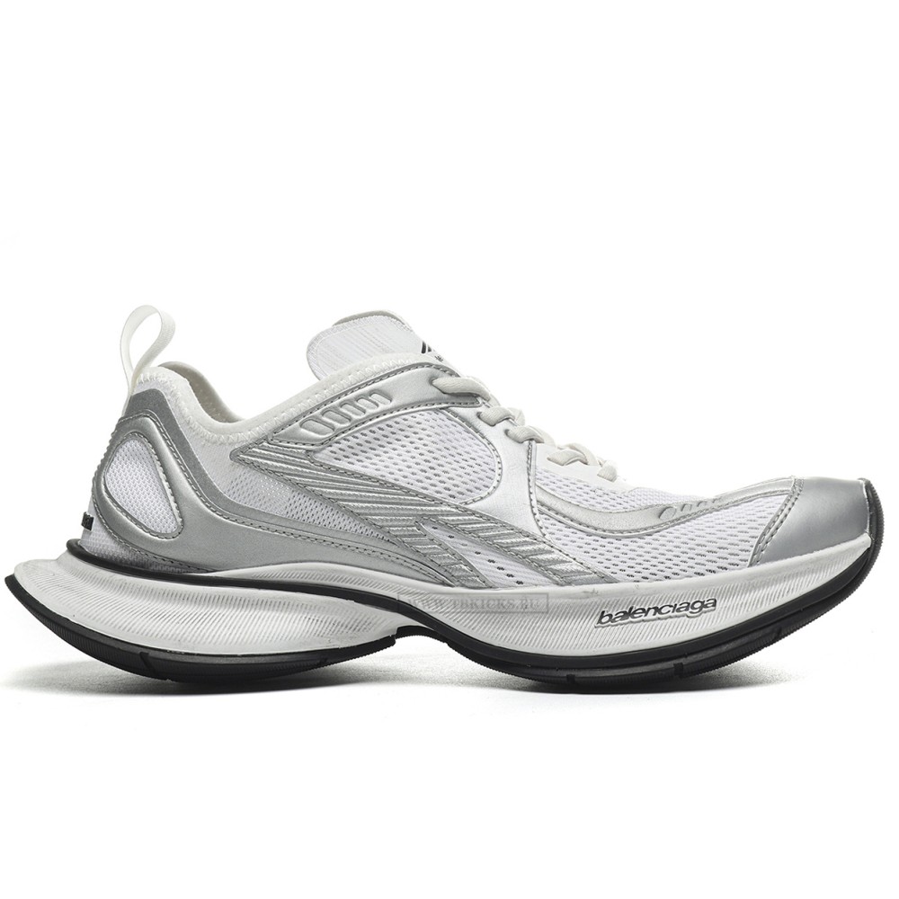 TBkicks Ba1enci*ga Circuit Sneaker White/Silver