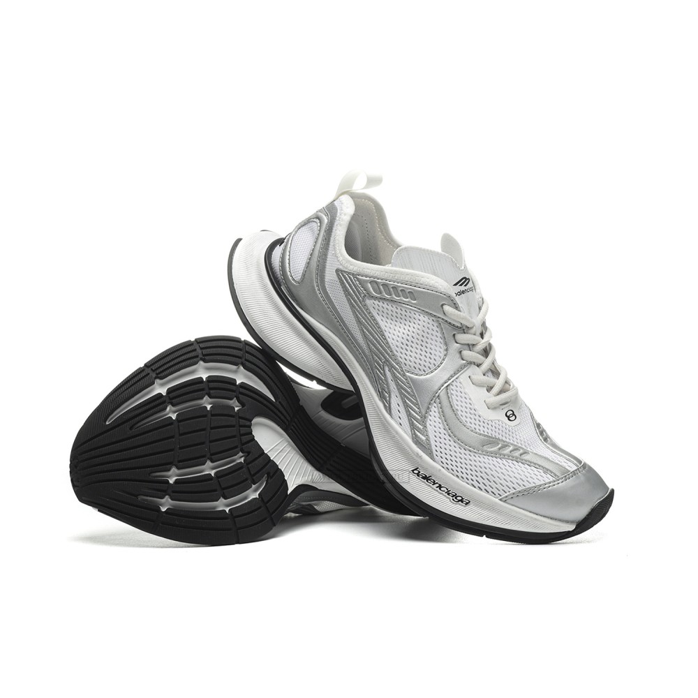 TBkicks Ba1enci*ga Circuit Sneaker White/Silver
