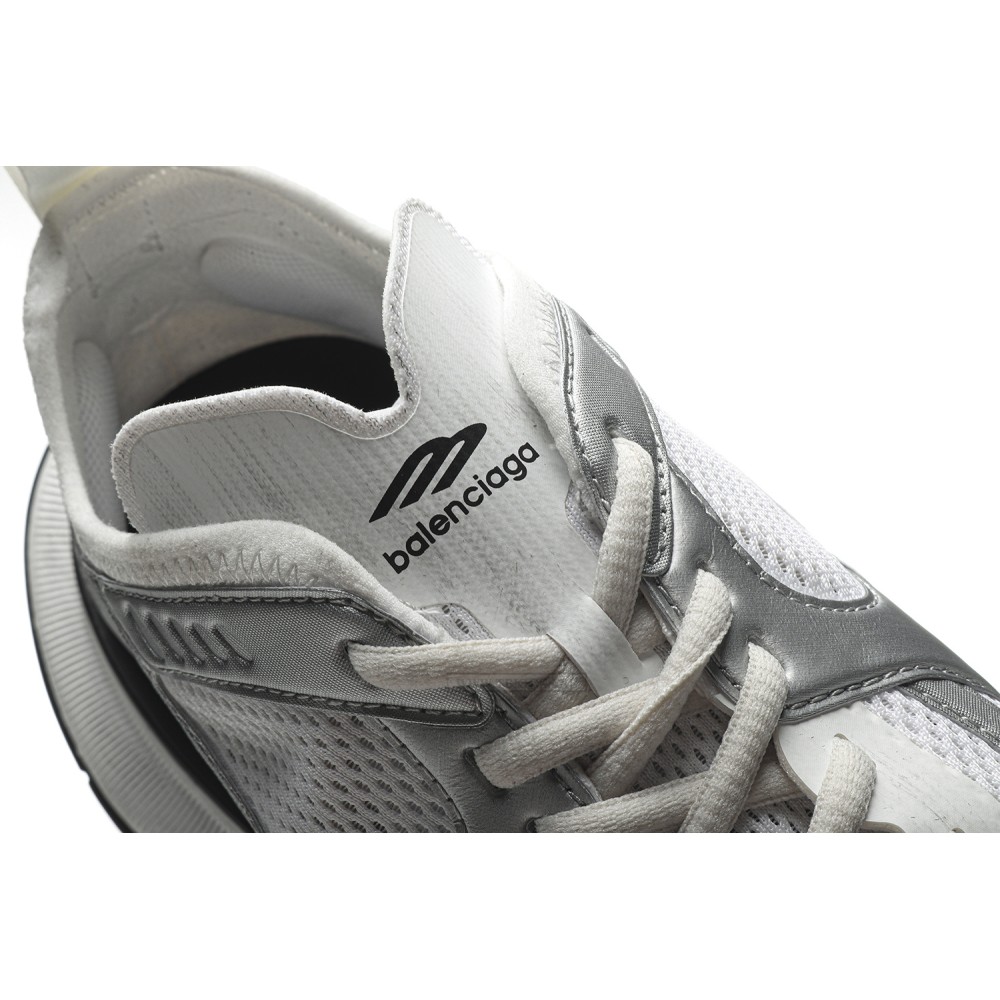 TBkicks Ba1enci*ga Circuit Sneaker White/Silver