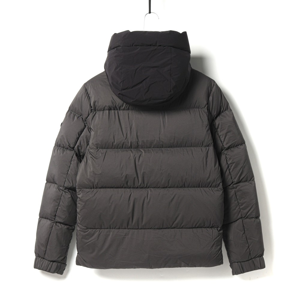 TBkicks M0ncler Short Down Jacket Dark gray