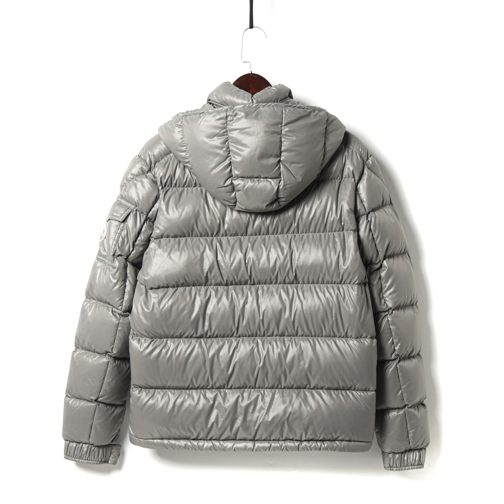 TBkicks *MONCER MAYA SHORT DOWN JACKET  Light gray