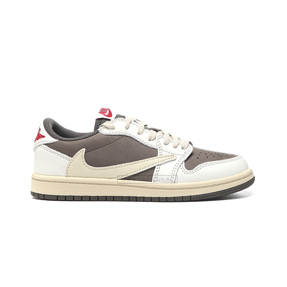 TBkicks Travis Scott Air Jordan 1 Low Reverse Mocha (PS)
