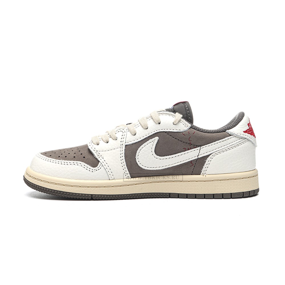 TBkicks Travis Scott Air Jordan 1 Low Reverse Mocha (PS)