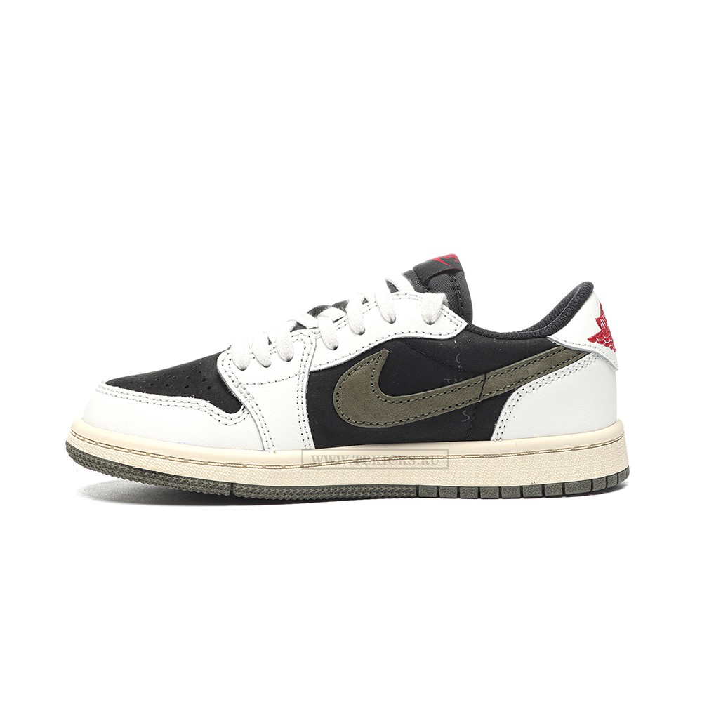TBkicks Travis Scott Air Jordan 1 Low OG SP Olive (PS)