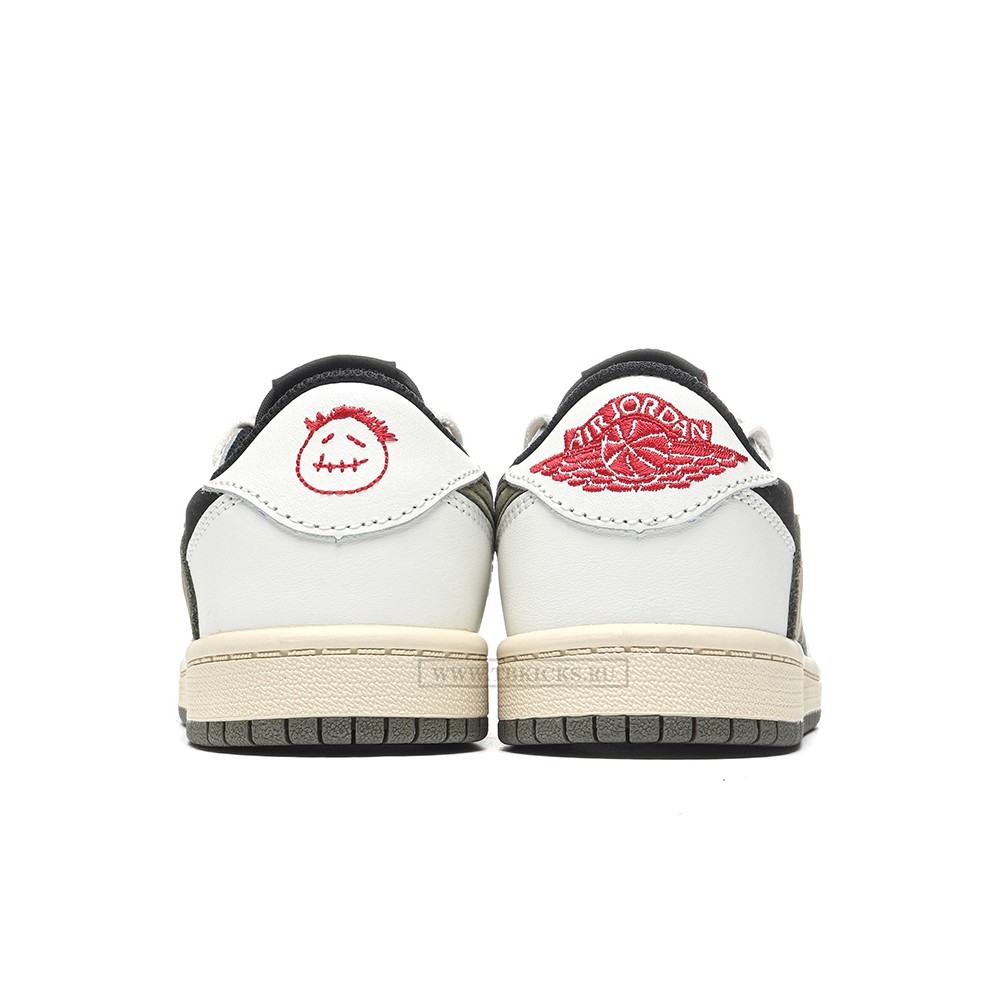 TBkicks Travis Scott Air Jordan 1 Low OG SP Olive (PS)