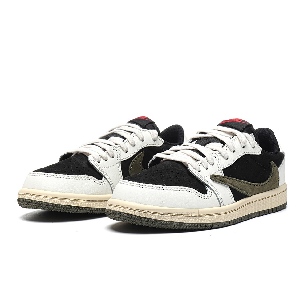 TBkicks Travis Scott Air Jordan 1 Low OG SP Olive (PS)