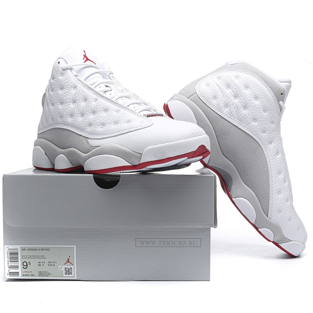 TBkicks Air Jordan 13 Retro Wolf Grey