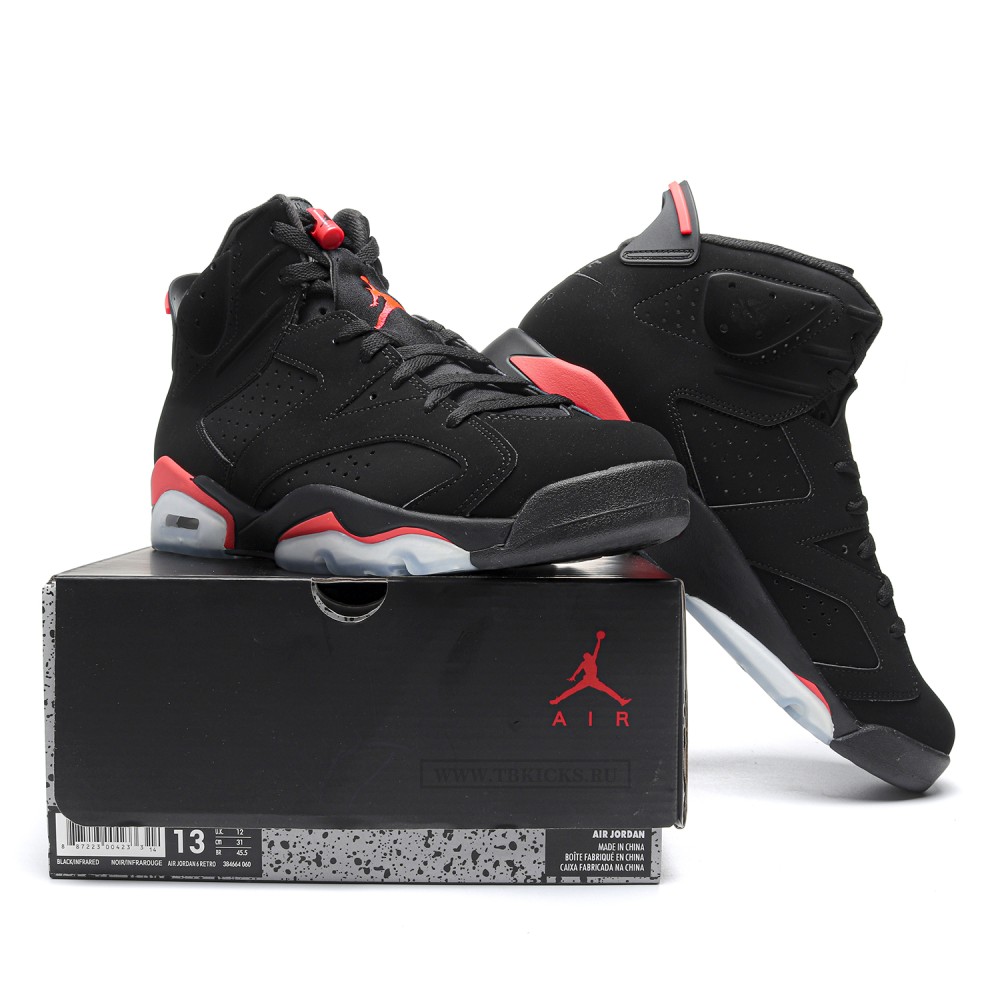 TBkicks Air Jordan 6 Black Infrared
