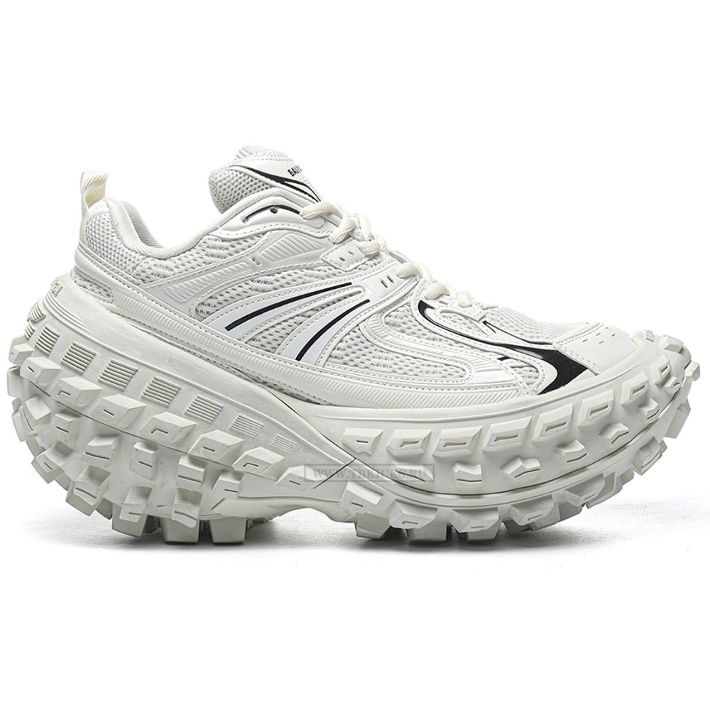 TBkicks Ba1enci*ga Bouncer Eggshell White Black