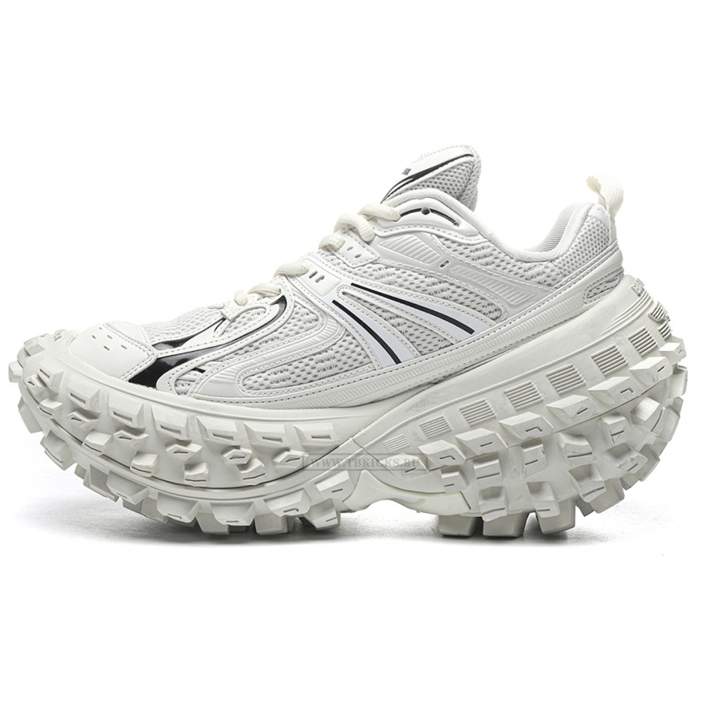 TBkicks Ba1enci*ga Bouncer Eggshell White Black