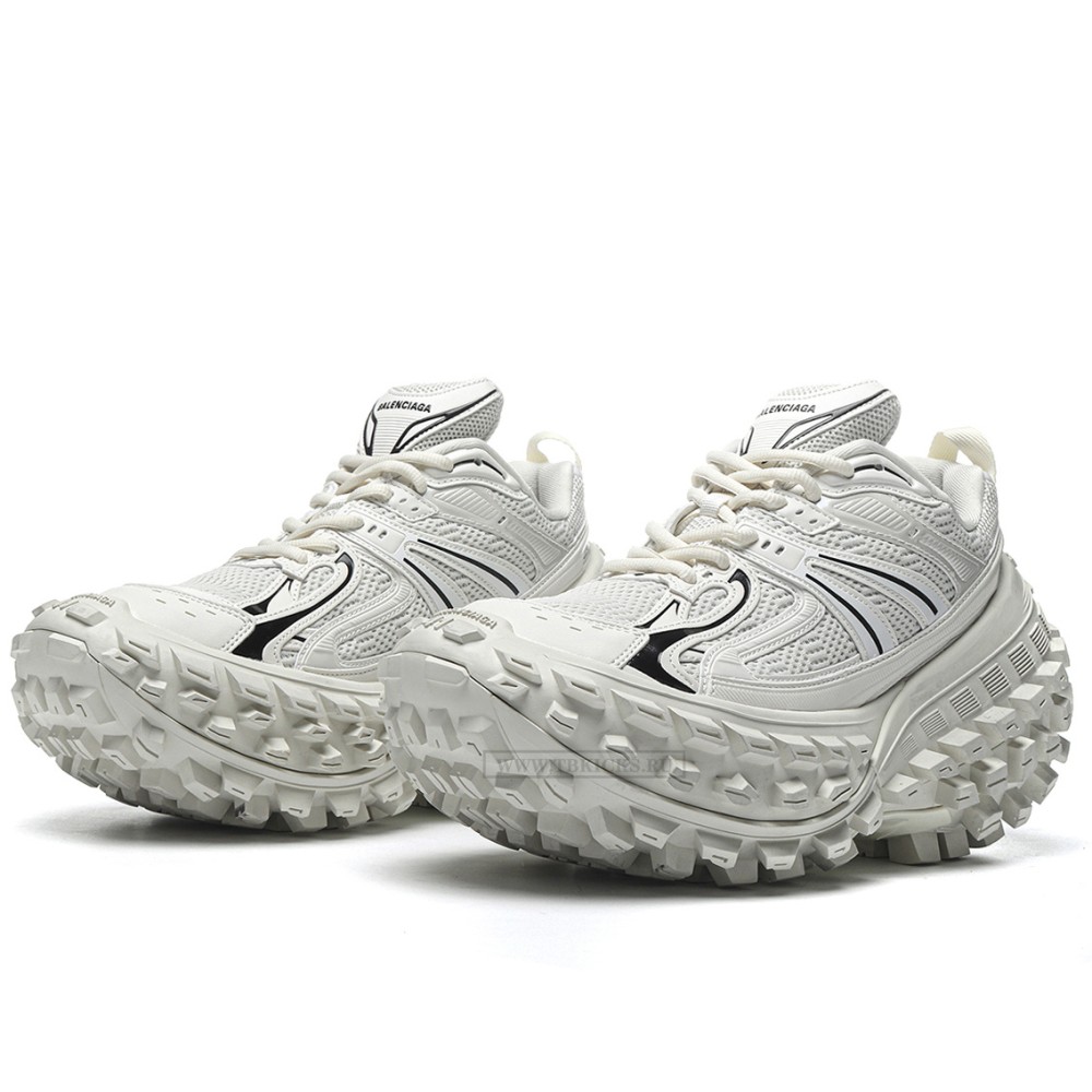 TBkicks Ba1enci*ga Bouncer Eggshell White Black