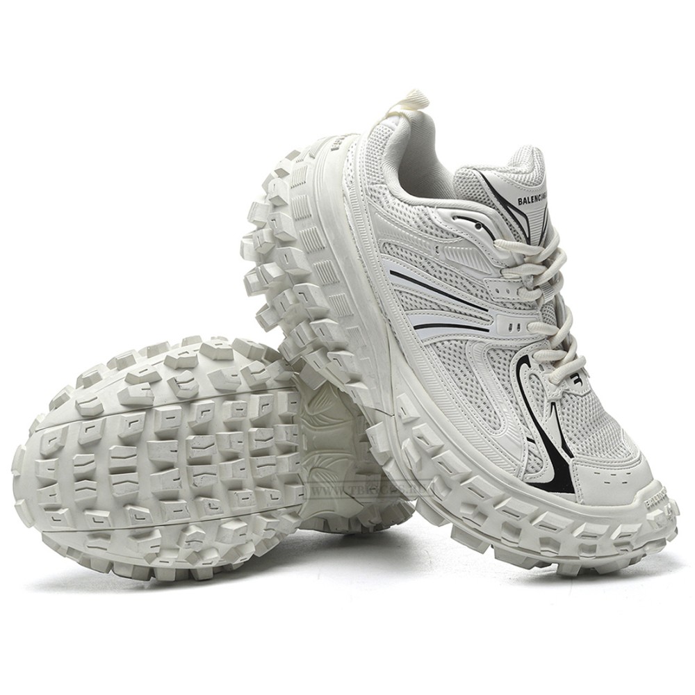 TBkicks Ba1enci*ga Bouncer Eggshell White Black