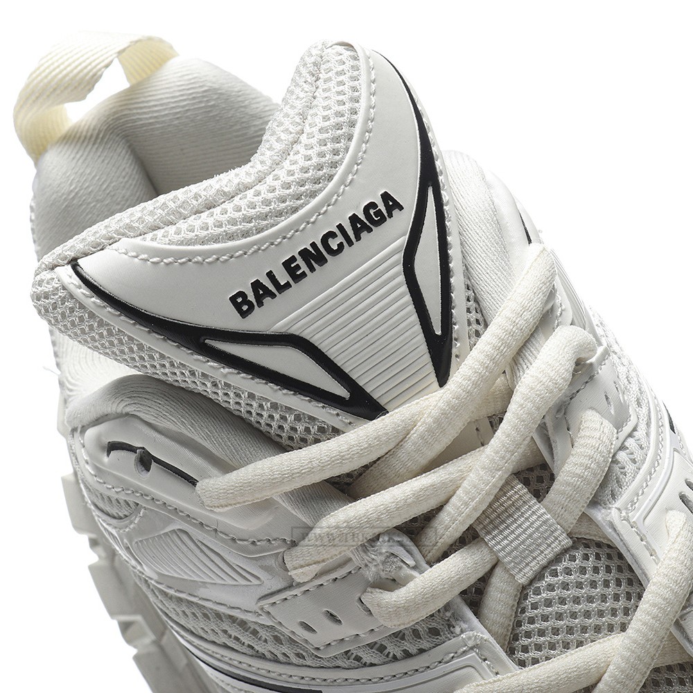 TBkicks Ba1enci*ga Bouncer Eggshell White Black
