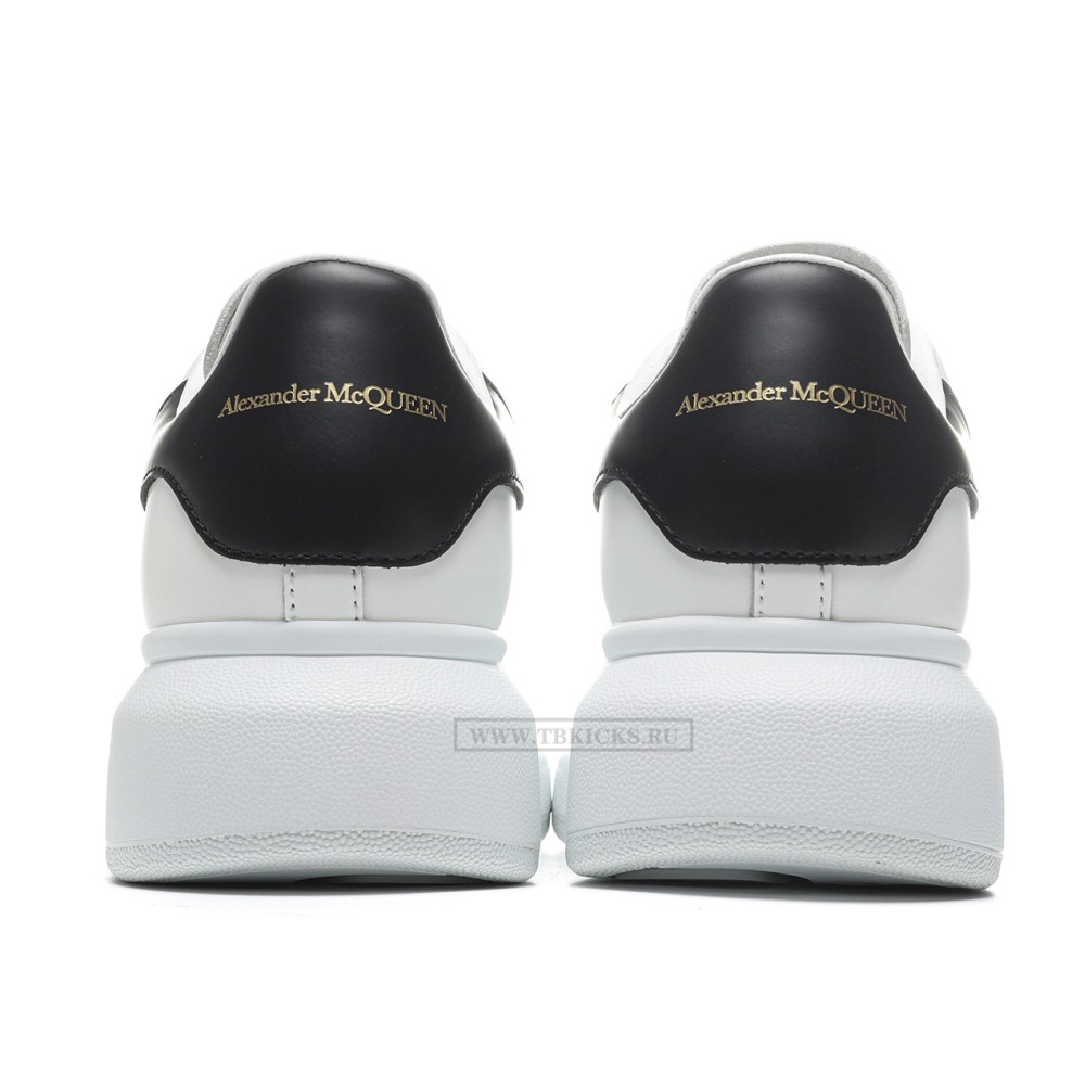 TBkicks A1EX*DER M*QUEEN Oversized White Black (with Black Leather back)