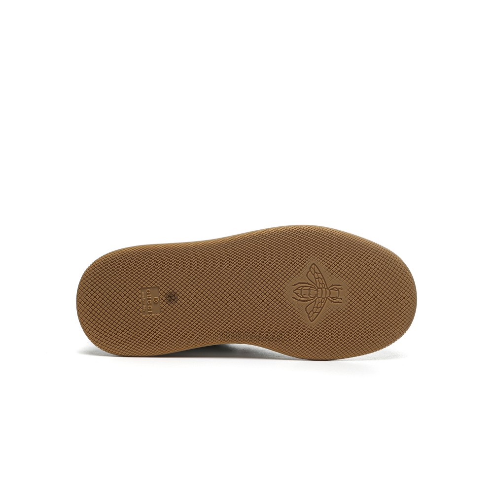 TBkicks GU*CC1 Screener Green Leather Detail 2