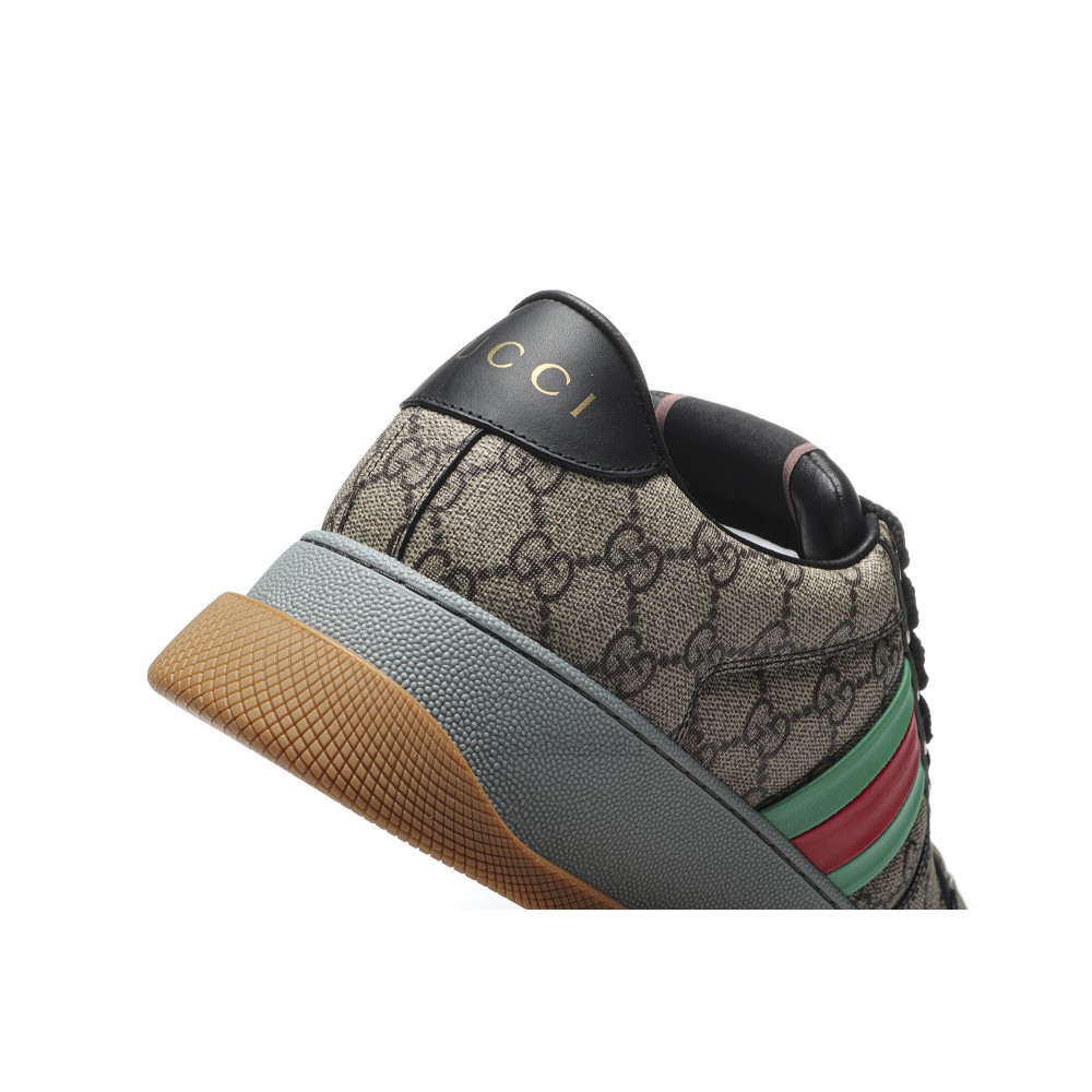 TBkicks GU*CC1 Screener Black Leather Detail
