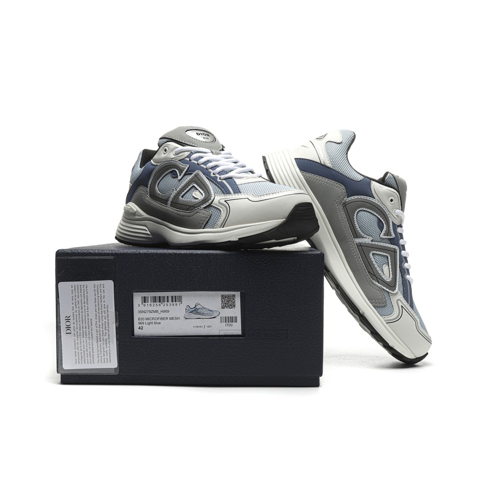 TBkicks D10R B30 Blue Grey White