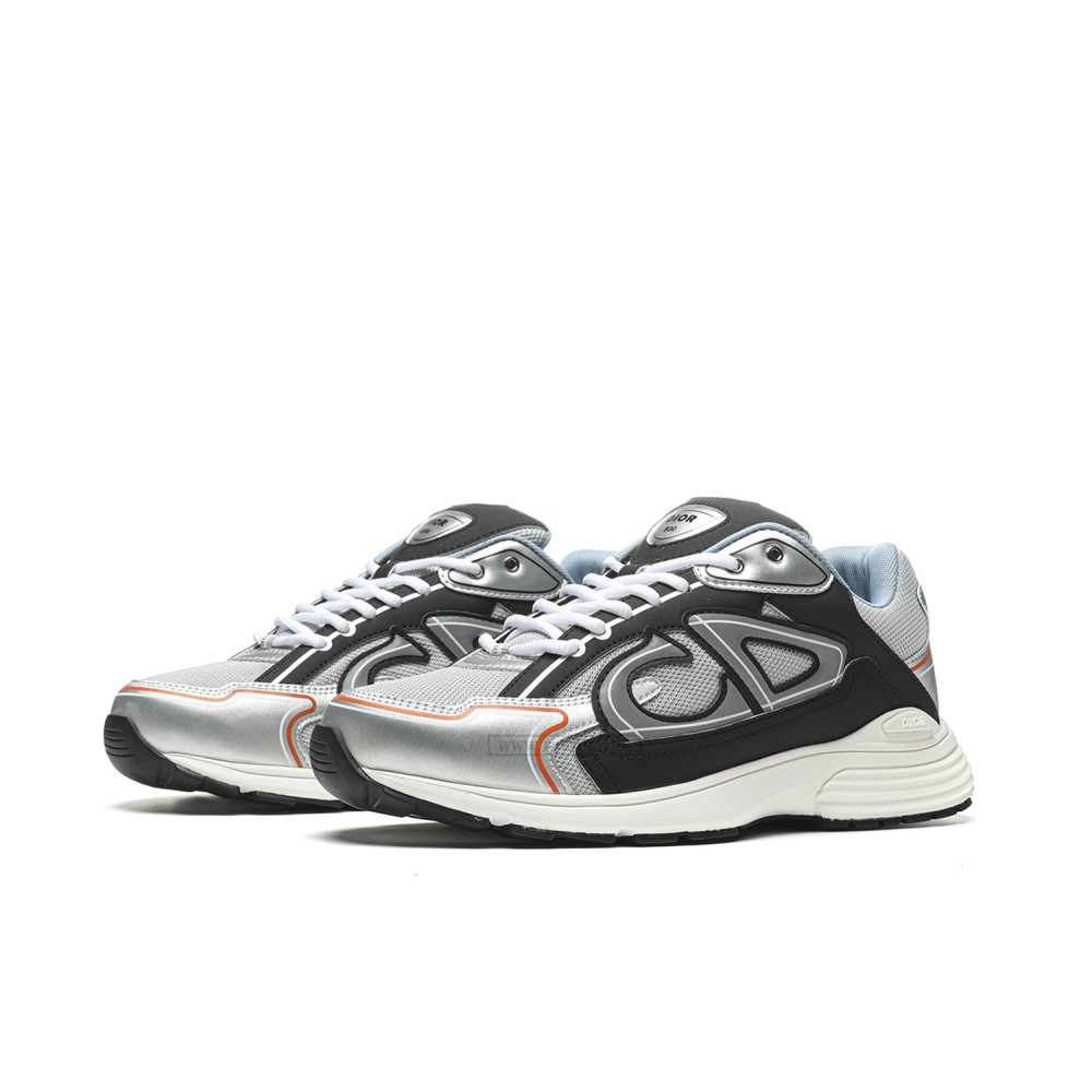 TBkicks D10R B30 Silver Dark Grey Orange
