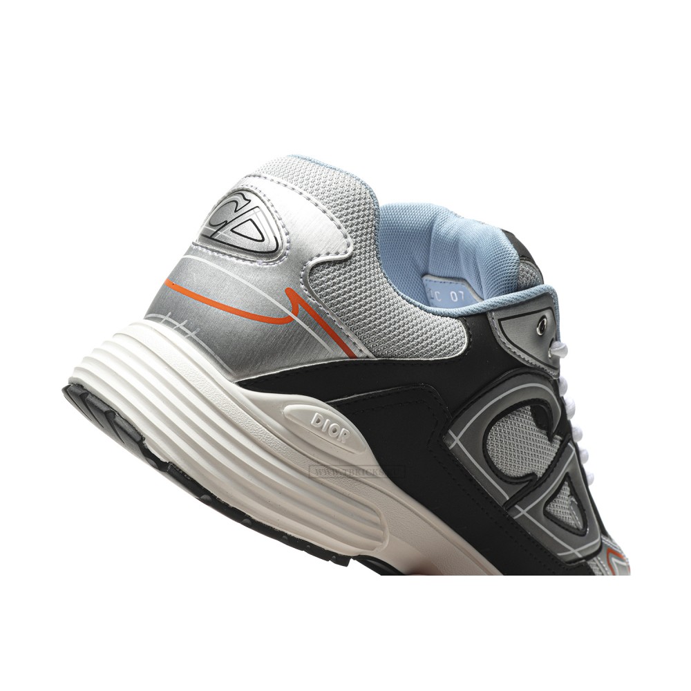 TBkicks D10R B30 Silver Dark Grey Orange