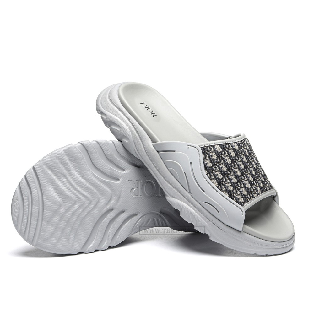 TBkicks D10R H-TOWN Oblique Grey Sandal