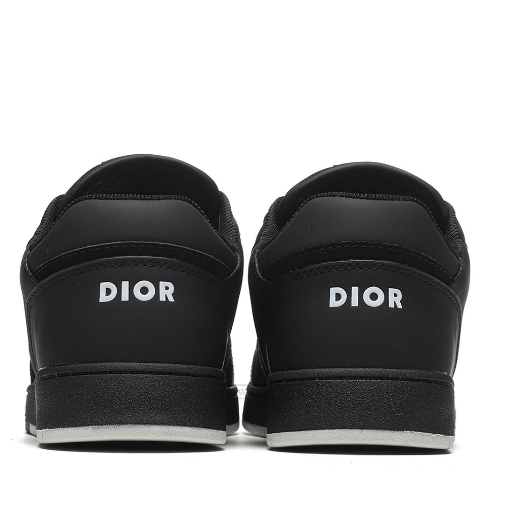 TBkicks D10R B27 Low Black Oblique Galaxy Leather Grey