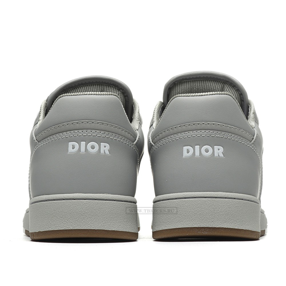 TBkicks D10R B27 Low Gray Oblique Leather