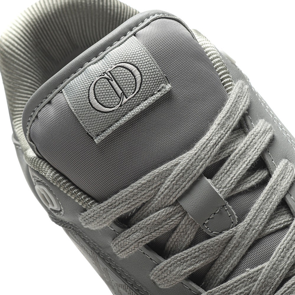 TBkicks D10R B27 Low Gray Oblique Leather