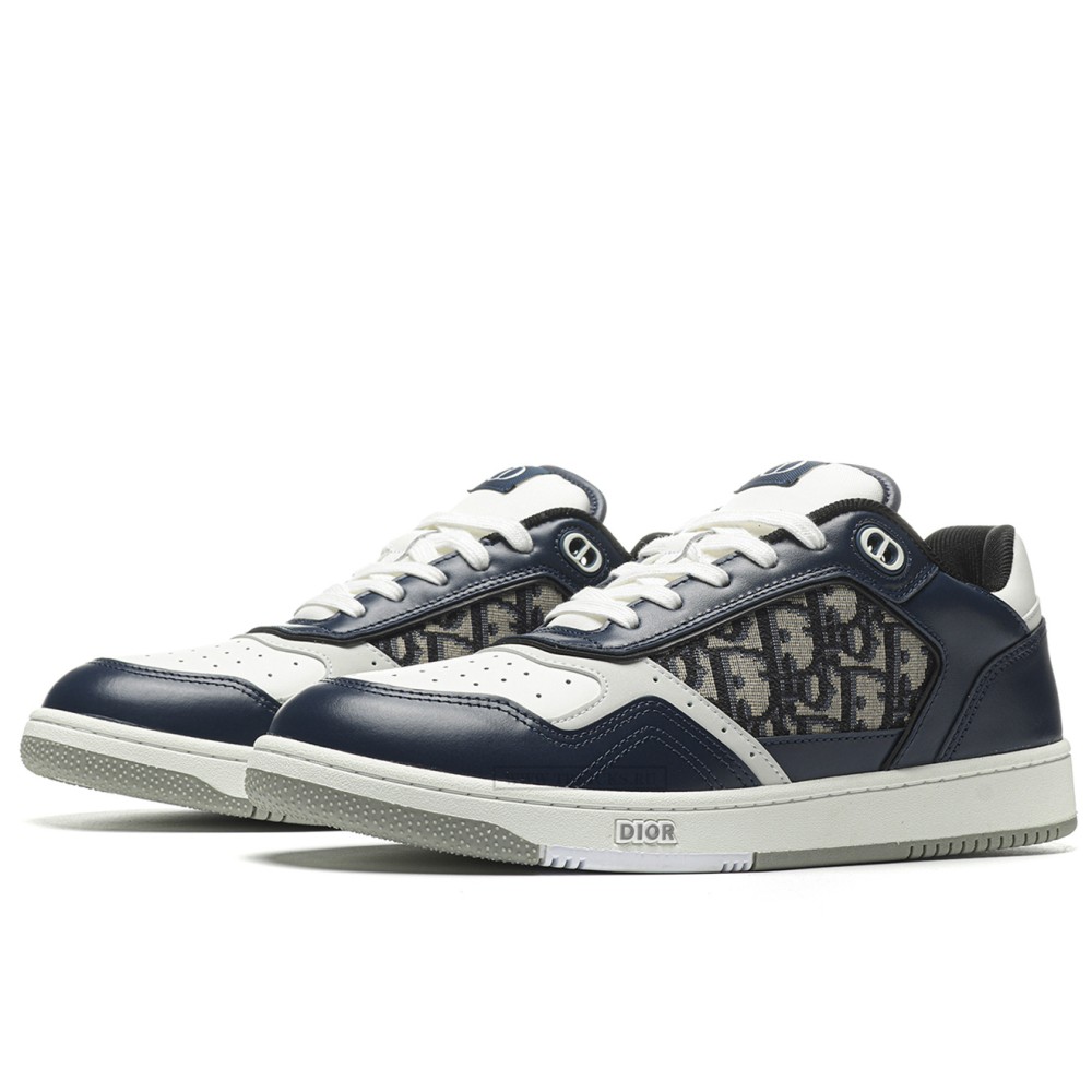 tbkicks d10r b27 low blue cream D*or gray beige black D*or oblique jacquard