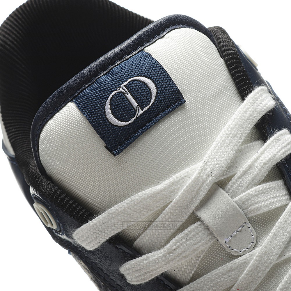 tbkicks d10r b27 low blue cream D*or gray beige black D*or oblique jacquard
