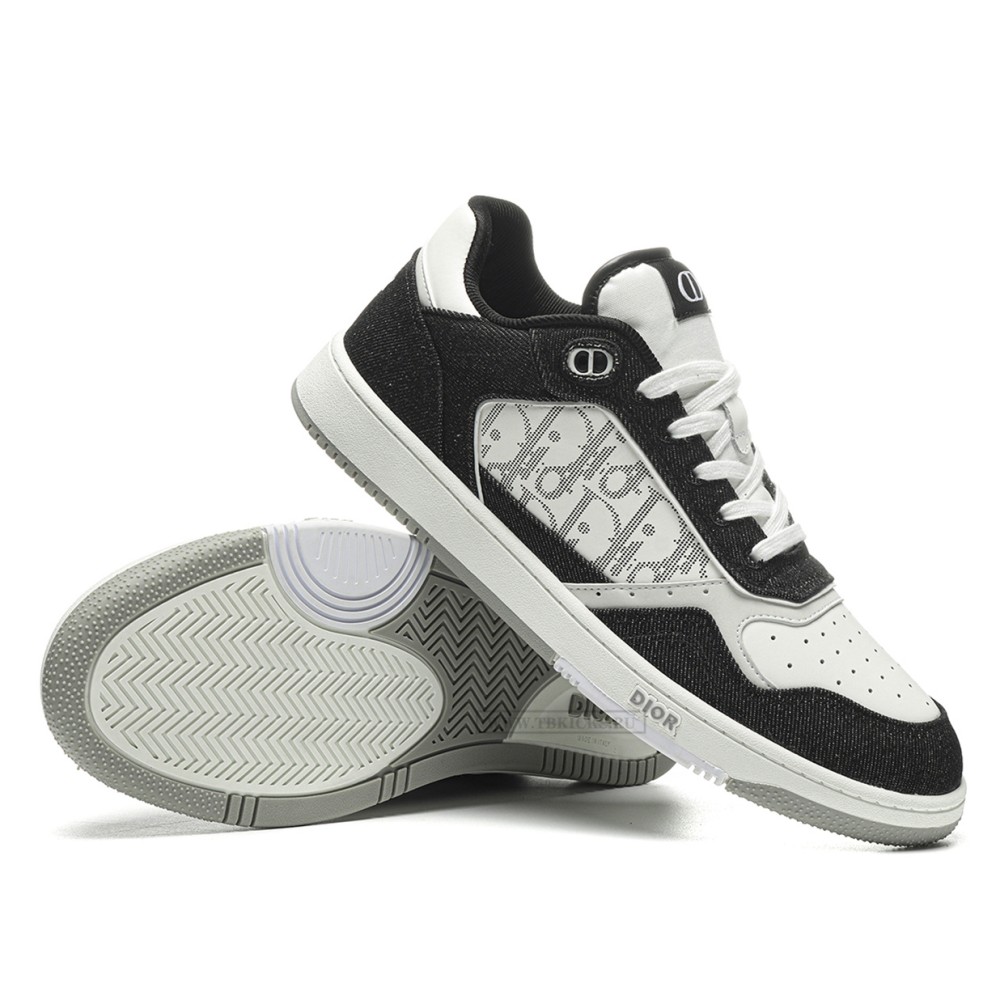 TBkicks D10R B27 Low White Black Denim