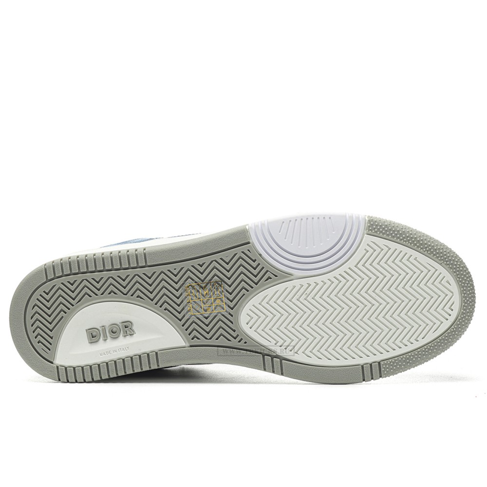 TBkicks D10R B27 Low White Blue Denim