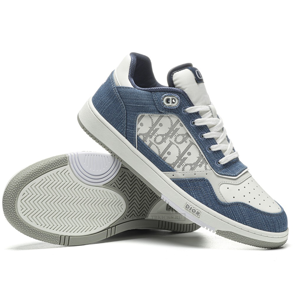 TBkicks D10R B27 Low White Blue Denim
