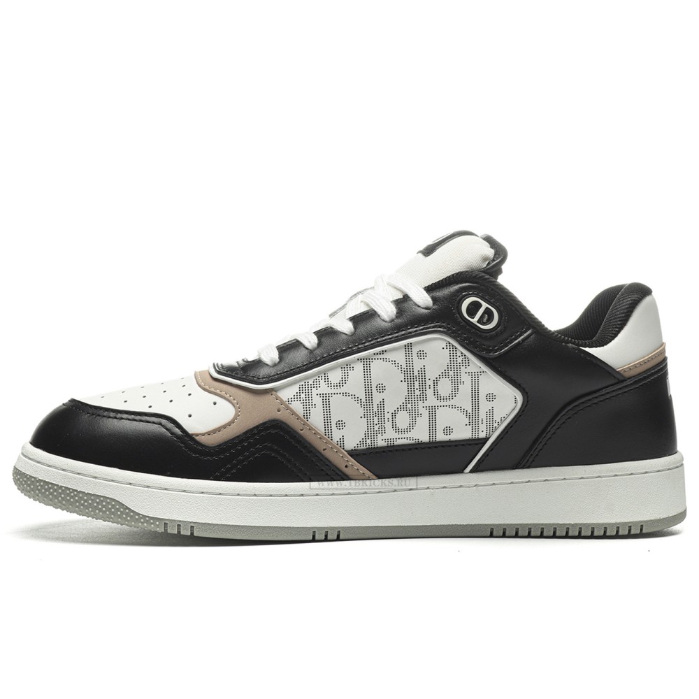 TBkicks D10R B27 Low Black White Beige Oblique Galaxy