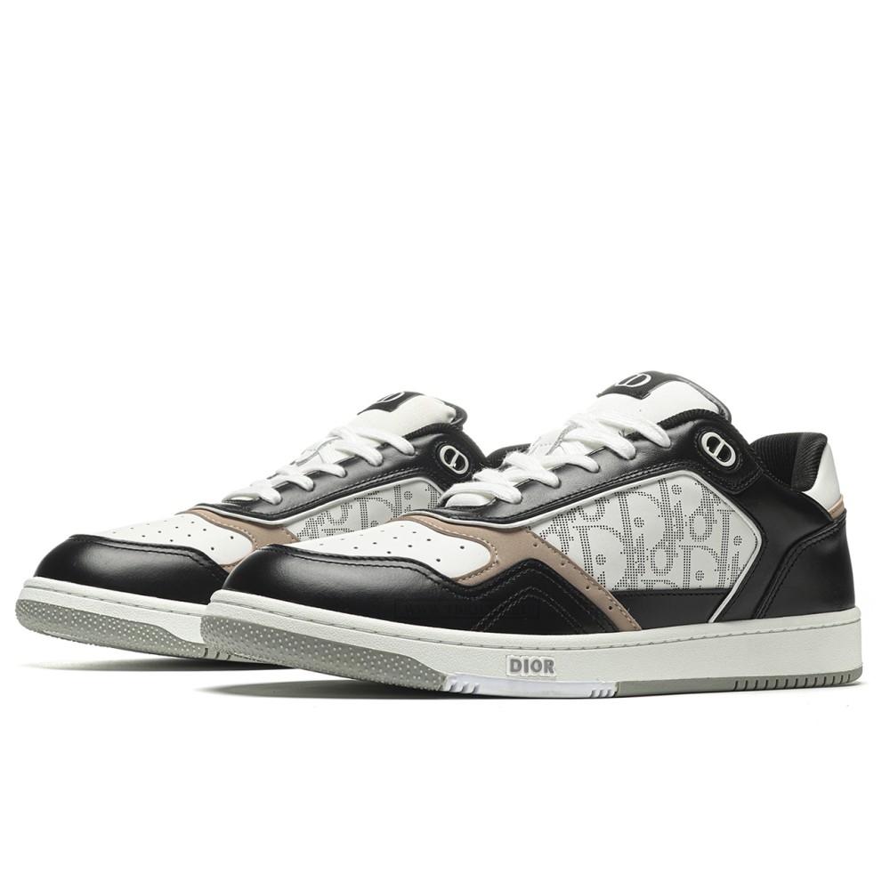 TBkicks D10R B27 Low Black White Beige Oblique Galaxy
