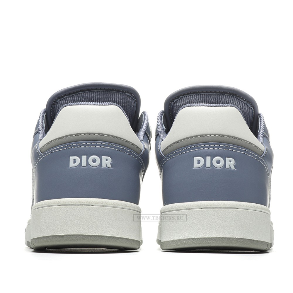 tbkicks d10r b27 low blue white D*or oblique galaxy leather
