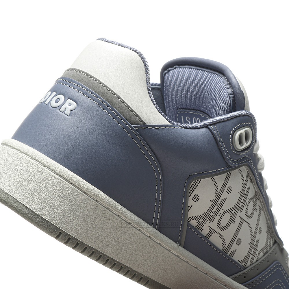 tbkicks d10r b27 low blue white D*or oblique galaxy leather