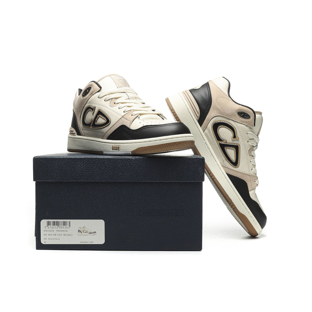 TBkicks D10R B57 Oblique Beige/Cream Black