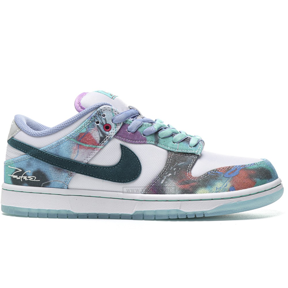 TBkicks Nike SB Dunk Low Futura Laboratories Bleached Aqua