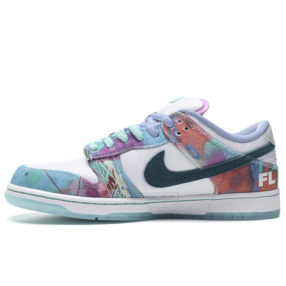 TBkicks Nike SB Dunk Low Futura Laboratories Bleached Aqua