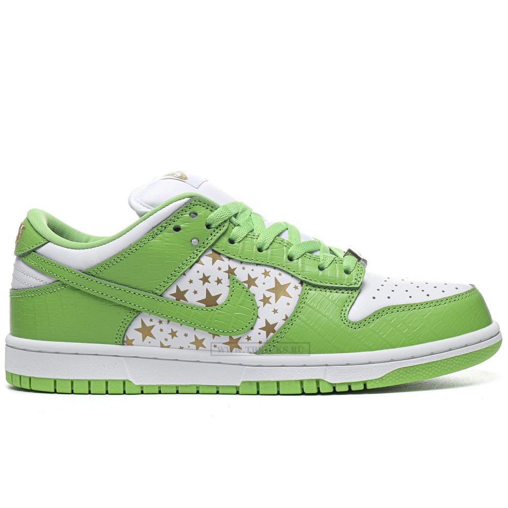 tbkicks nike sb dunk low S*p*e stars mean green (2021)