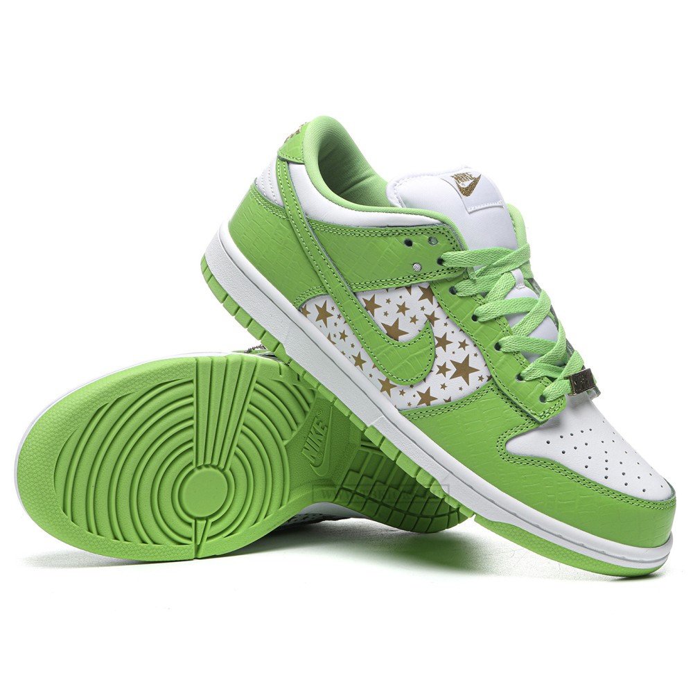 tbkicks nike sb dunk low S*p*e stars mean green (2021)