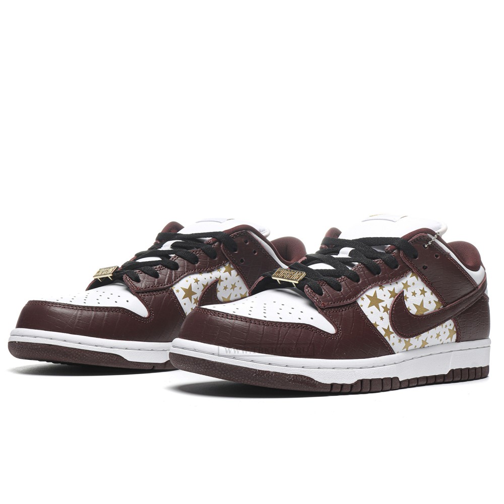 tbkicks nike sb dunk low S*p*e stars barkroot brown (2021)
